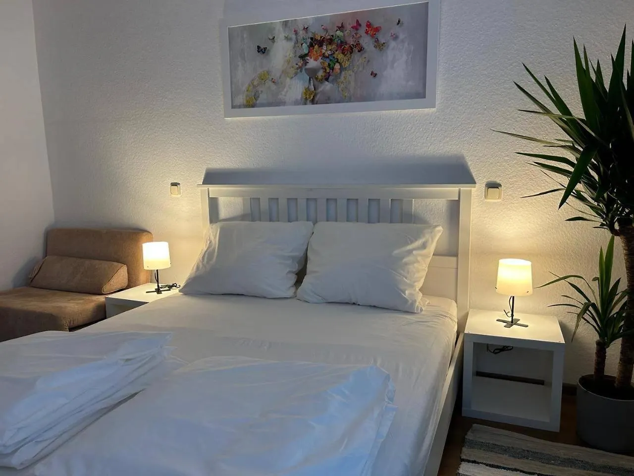 Whiteapartment Frankfurt am Main Daire